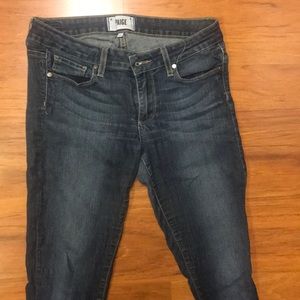 Paige denim stretch skinny jeans